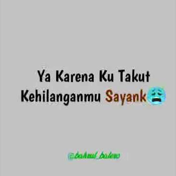 Alasan cowok selalu minta  maaf