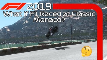 WHAT IF F1 RACED AT CLASSIC MONACO? Rfactor 2 Experiment