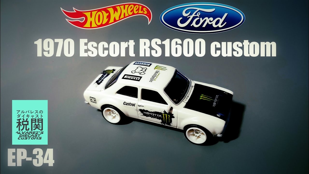 Today in The Hot Wheels Garage we are opening the Hot Wheels SUPER TREASURE HUNT '70 Ford Escort RS1. 