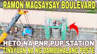 TINAYUAN NA NG DAMBUHALANG POSTE PNR PUP STATION Nlex connector section'2 UPDATE MAY:14:2024