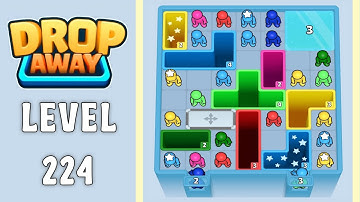Drop Away level 224 solution