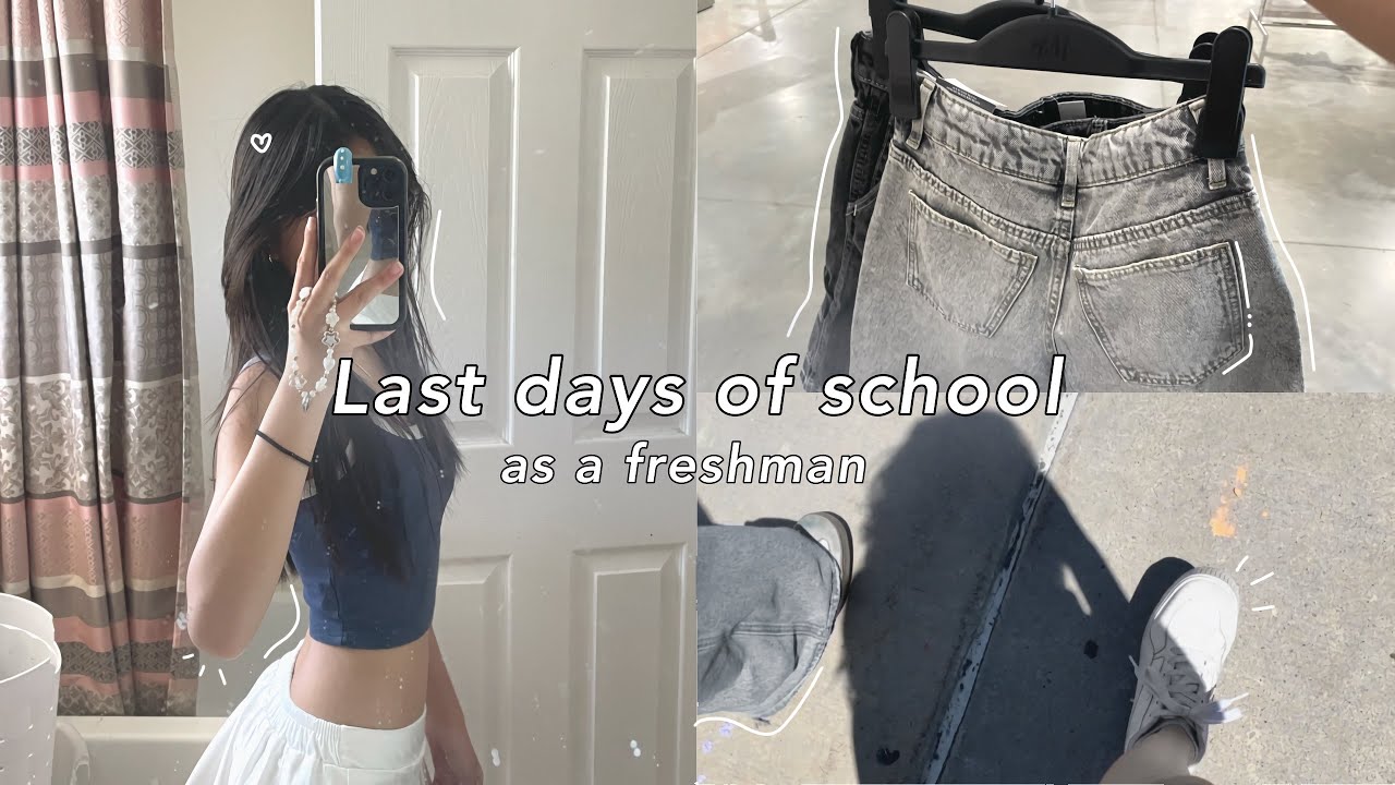 LAST DAYS OF SCHOOL 🍥: summer outfits, fun w friends, shopping, sunny walks, yummy food
