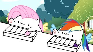 Keyboard Ponies Animation Bongo Catmlp Parody