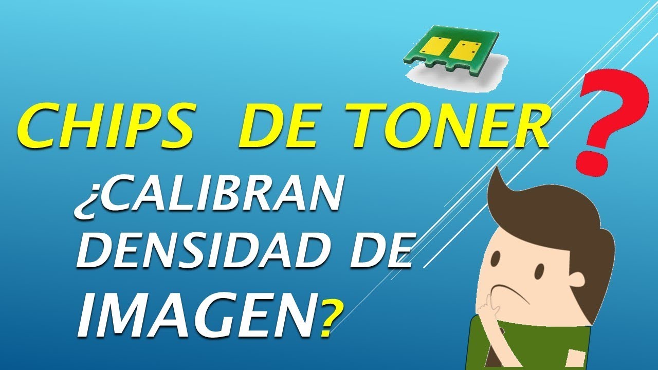 Chip para toner Hp | Samsung | color ¿para qué srive? - YouTube