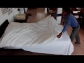 How to make up bed in 5 or 6 minutes  Easy way for Room Attendant