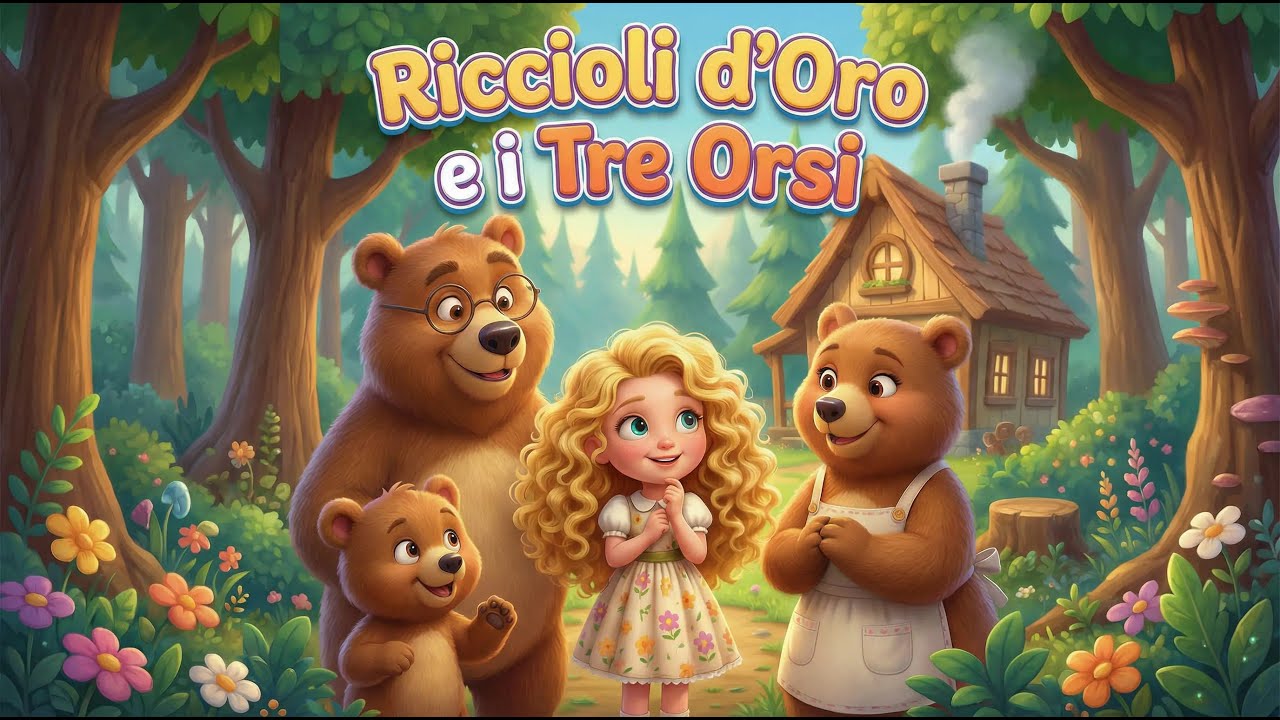 riccioli d oro e orsetto