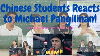 Chinese Students React to Michael Pangilinan wish bus 107.5 / Lay me down/ Sam Smith