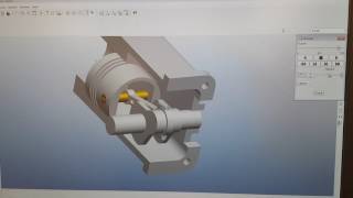 Pro-E / Creo Animated Piston - DFT 154 Final Project