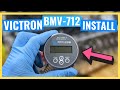 HOW TO Install VICTRON BMV-712 Bluetooth Battery Monitor - DIY Lithium Battery Box Series