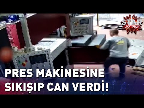 Pres Makinesine Sıkışıp Can Verdi! | Star Ana Haber