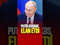 SON DƏQİQƏ! Putin atəşkəs ELAN ETDİ  #tvmusavat #shorts  #sevinctelmanqızı