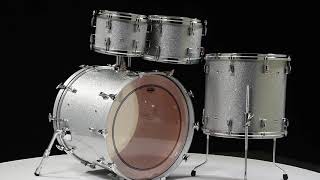 Yamaha Absolute Hybrid Maple 4pc 10/12/16/22 Silver Sparkle