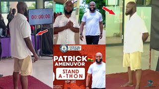 Patrick Amenuvor Begins Attempt To Break Guinness World Record For Longest Stand-A-Thon