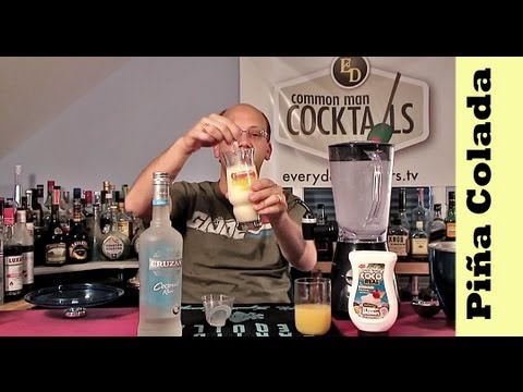 Pina Colada Blended Cocktail