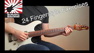 24 Fingerstyle Exercises | Play Along With Gabriel