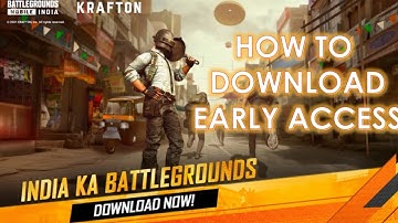How to Early Access Battlegrounds Mobile India Official(BGMI) How to Download-Install |Beta Testing
