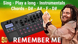 Video thumbnail of "REMEMBER ME - Backing Track Play Along (Chords - D# - A#  - F - A#)( 5️⃣0️⃣🇿🇦 Lucky Dube ♥️"