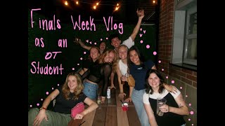 Finals Week Vlog as an OT Student