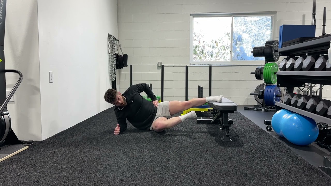 Long Dynamic Copenhagen with Hip Flexion