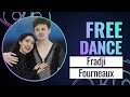 FRADJI / FOURNEAUX (FRA) | Ice Dance Free Dance | GP Final 2023 | #JGPFigure