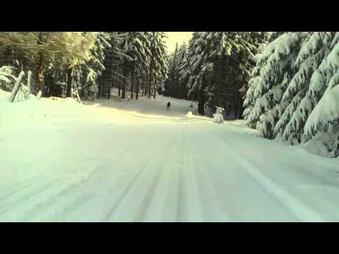 Skilanglauf Abfahrt in Oberhof @tsvmike