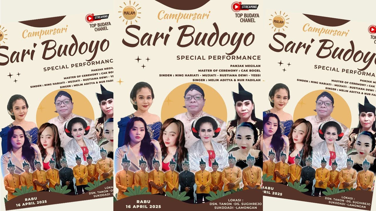 🔴📡LIVE Campursari SARI BUDOYO Di Dsn. Tanon Ds. Sugihrejo - Sukodadi - Lamongan - Zusinta Audio