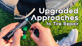 Better Way to Fix Tires: Using Rubber Strips to Repair Rubber Tires #tirerepair #rexpair