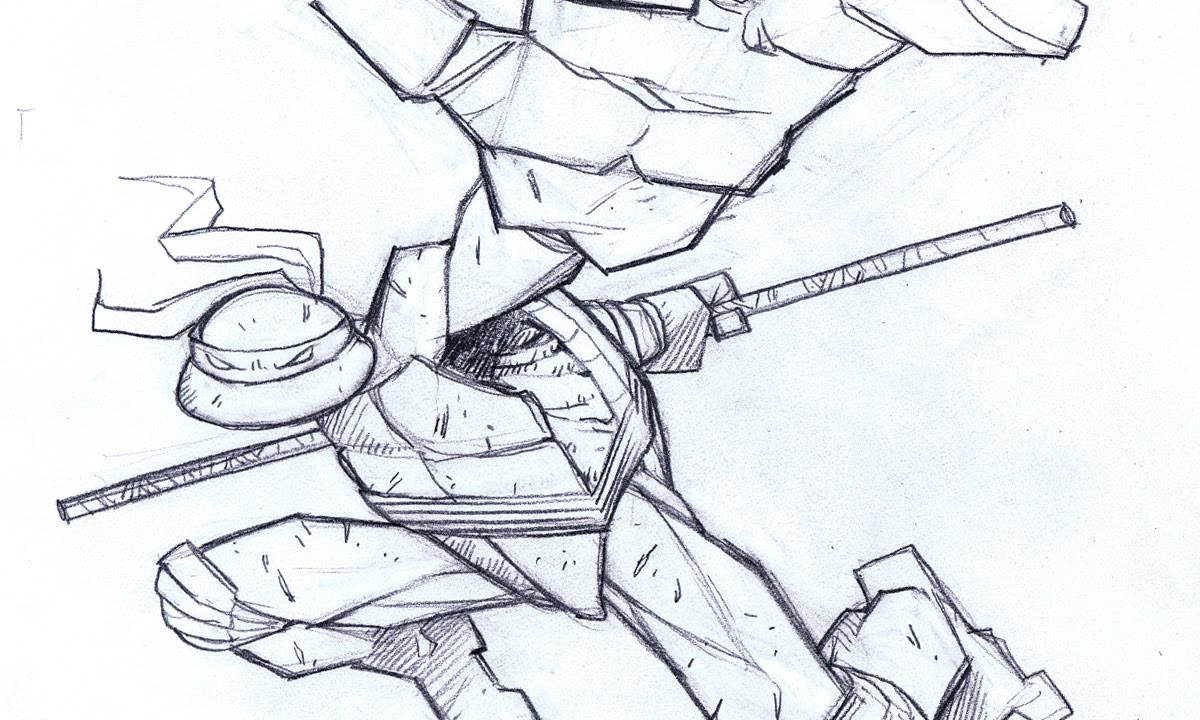 How To Draw Ninja Turtle in 15 Min - Jason Brubaker - YouTube