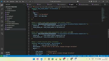 Terraform with AWS (Part 1 - Infrastructure Created)