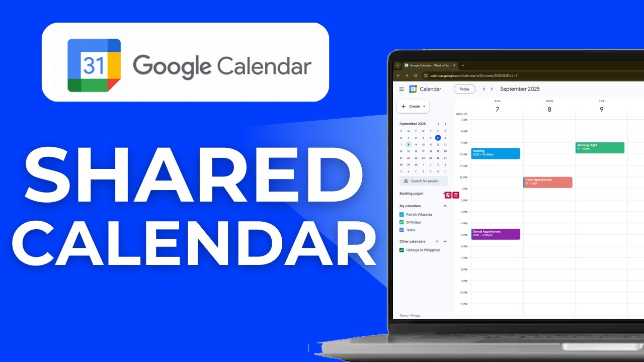 How to Create a Shared Google Calendar 2025 Full Guide - YouTube