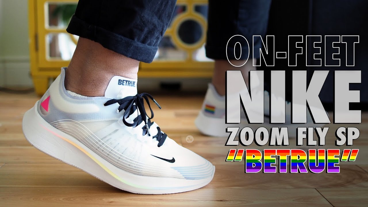 On-feet] Nike Zoom Fly SP BETRUE - YouTube