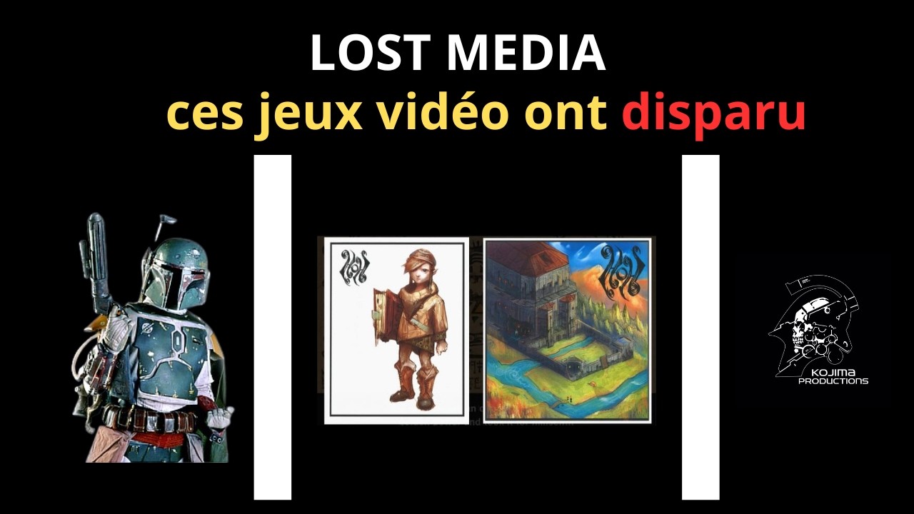 Ces 3 JEUX VIDÉO ont DISPARU de l’histoire ! (Lost Media)