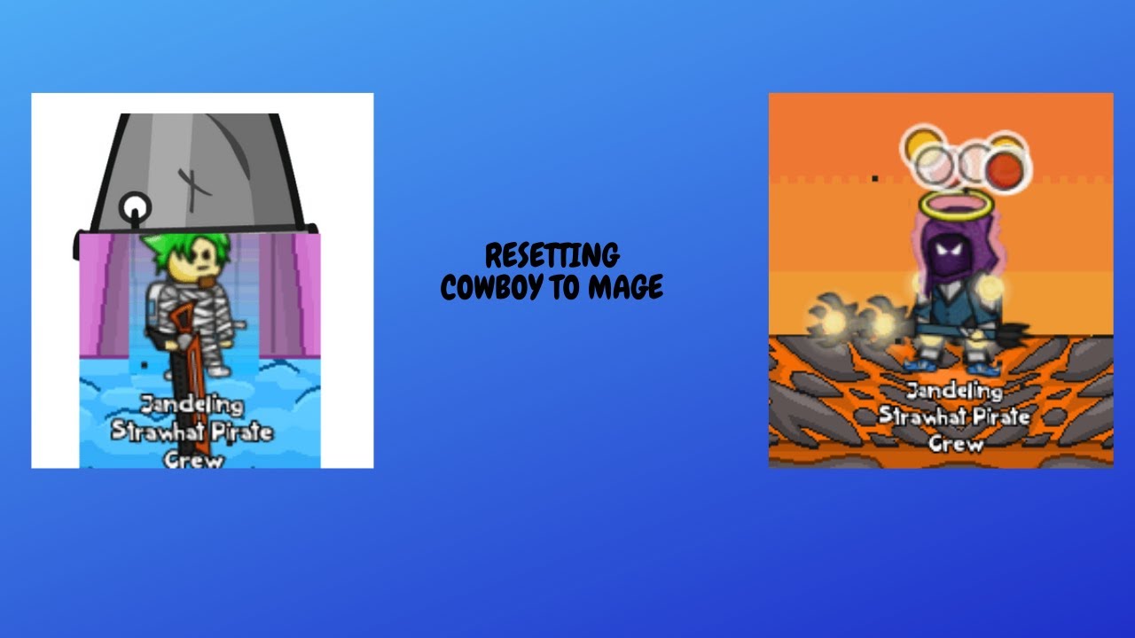 Helmet Heroes Resetting Cowboy To Mage YouTube
