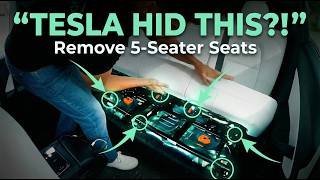 Tesla Model Y Rear Seat Removal Is Easier Than You Think