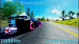 The Crew 2 | Downtown L.A Escape [115991m - World Record -"70's Racing Glory" summit]