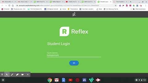 Reflex Math Login information