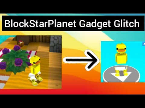 BlockStarPlanet: gadget glitch, it will become a skin that you can save (only if you have the blocks