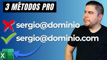 3 Métodos para Validar Emails en Excel: De Básico a Avanzado