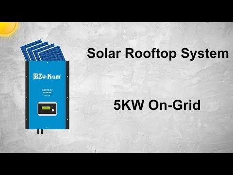 Solar Rooftop System | 5KW On-Grid solar system