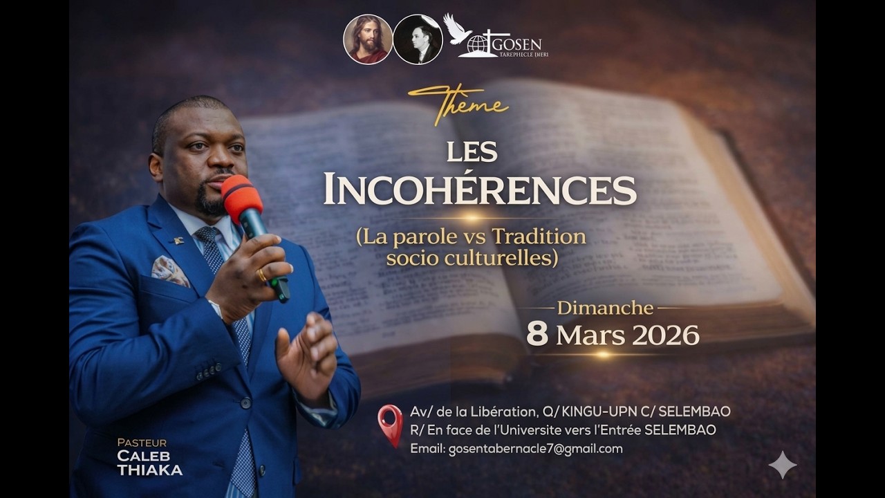 #Past  Caleb Tshiaka :  /  08 Mars 2026