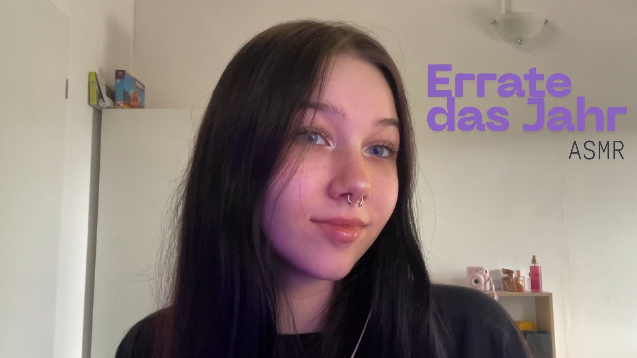 ASMR | Errate das Jahr ✨🧠 (german/deutsch) #asmr