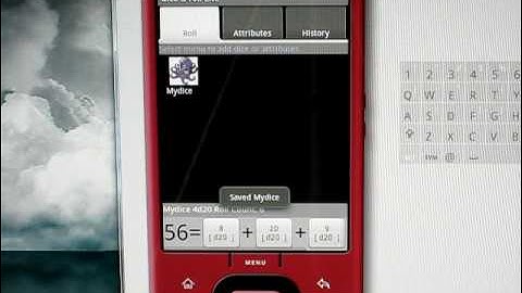 Dice & Roll android app overview