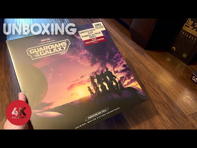 Guardians of the Galaxy Vol 3 @hmv exclusive 2LP Purple and Blue