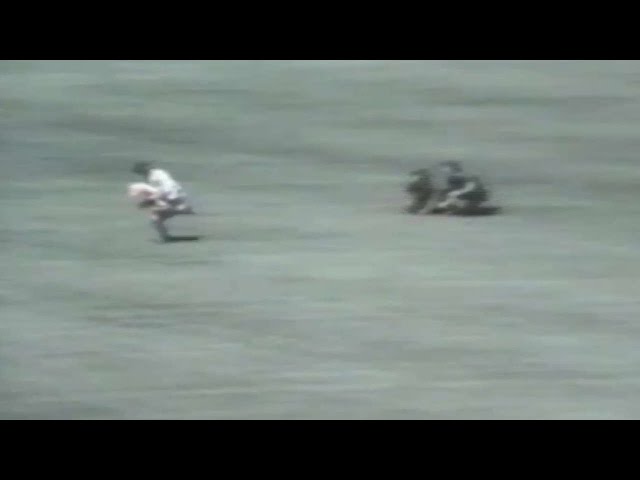 Rick Monday saves American flag from protesters in 1976