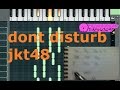 Chord Piano Don't Disturb by JKT48