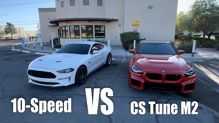 RACE: 2024 BMW M2 (CS Tune) vs Mustang GT Bolt ons/E85!