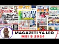 Magazeti ya leo May/4/2024 jumapili asubuhi/magazeti ya michezo leo asubuhi ijumapili/Yanga vs mashu