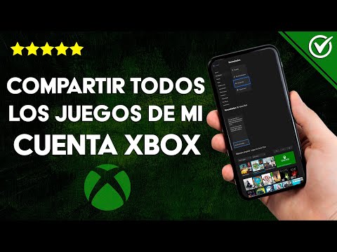 ¿Cómo compartir todos los juegos de mi cuenta XBOX ONE a otra cuenta?