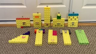 Building Numberblocks Mathlink Cubes 31-40 | CMA2026’s Toy Play
