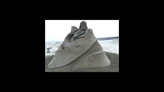 sand sculpture #bandeya #shorts #Beautiful #creative artwork ️
